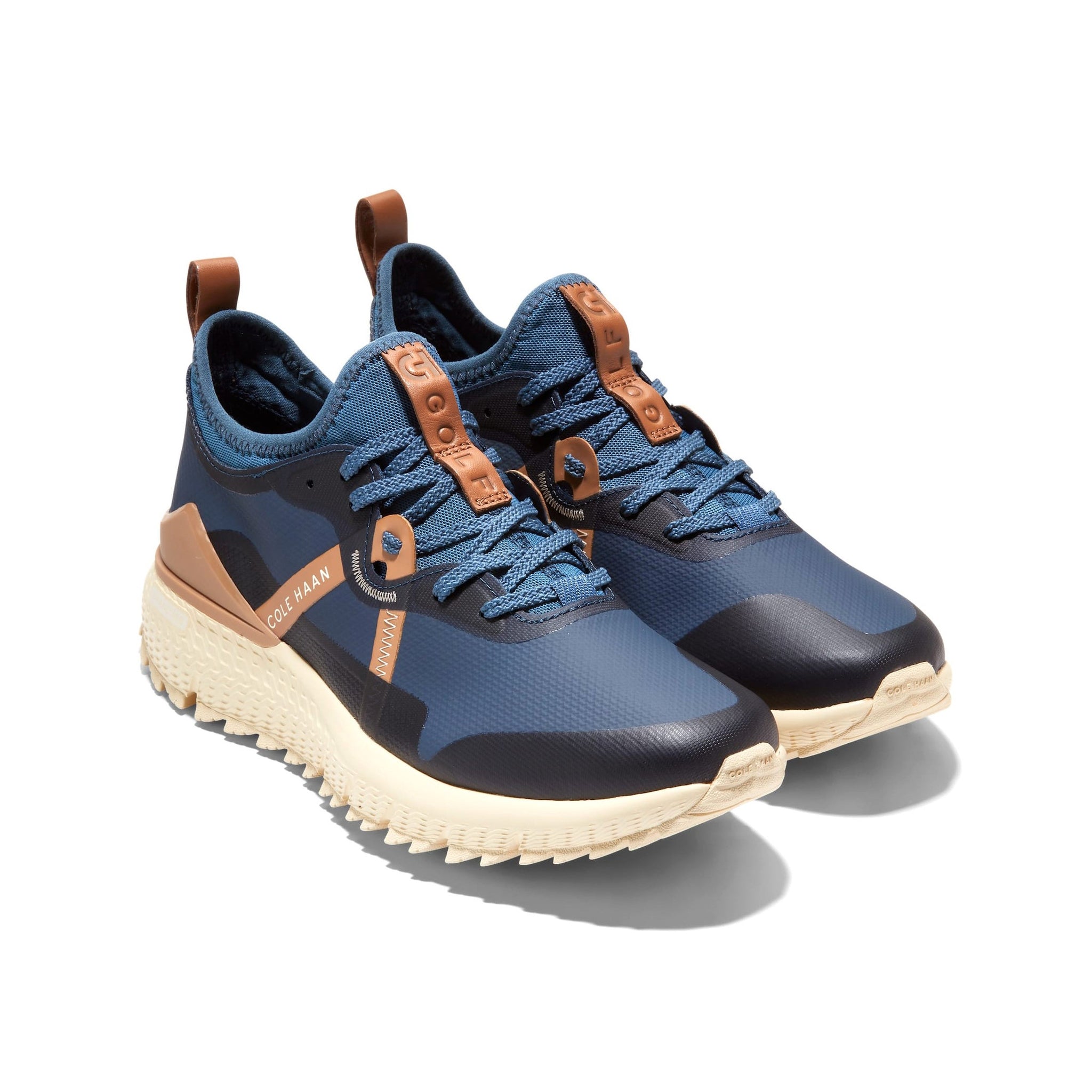 Cole Haan Zero Grand Overtake Golf Shoes Ensign Blue/Navy/Pecan