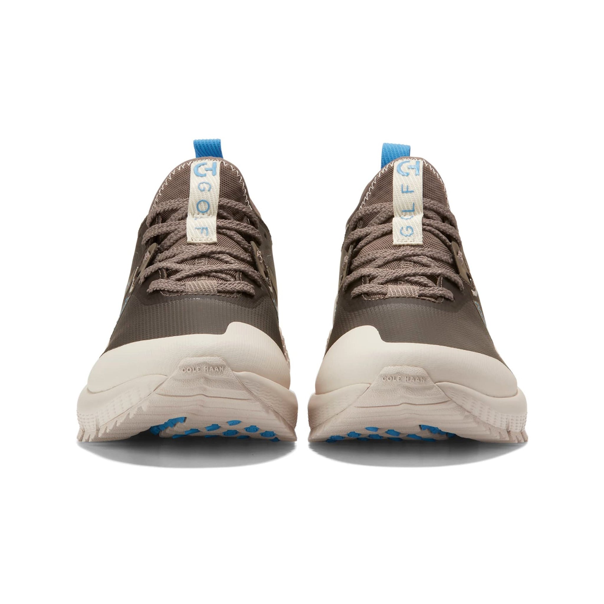 Cole Haan Zero Grand Overtake Golf Shoes Truffle/Azure Blue/Birch