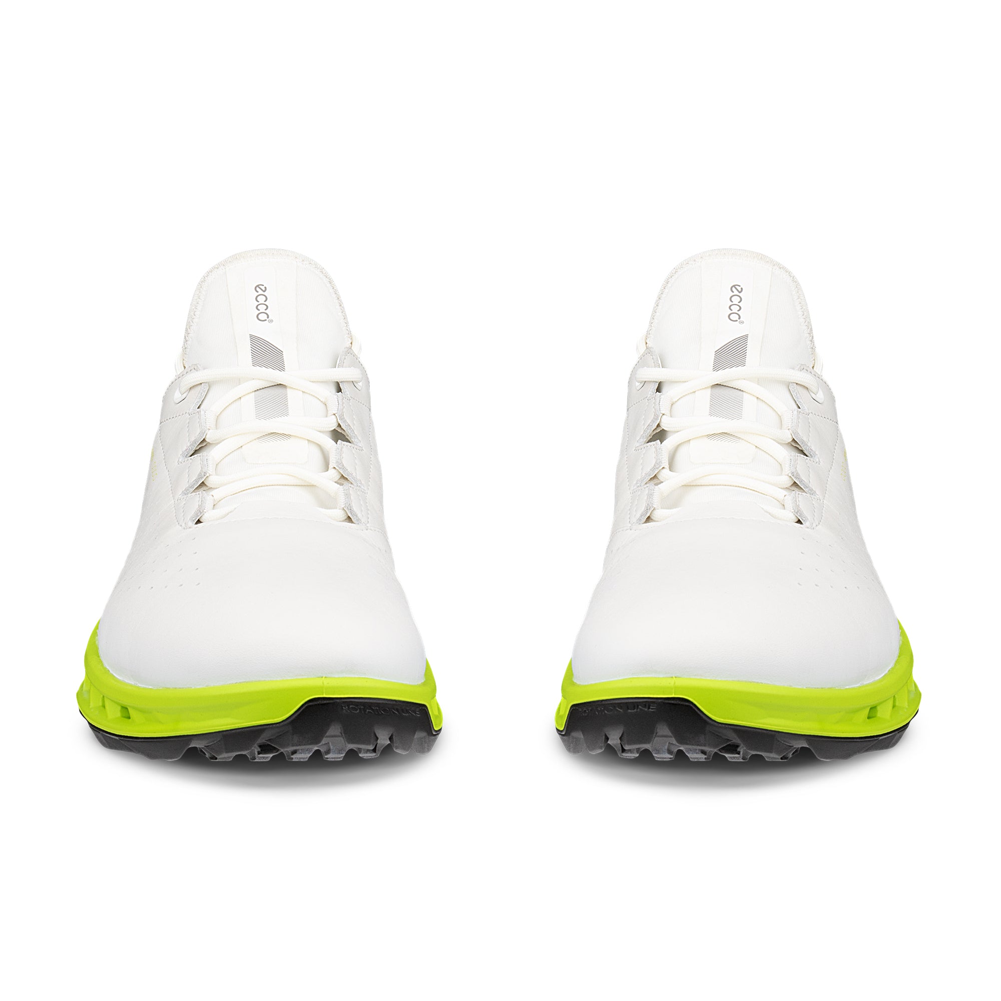 Ecco Biom C4 Gore-Tex Golf Shoes - White/Lime Punch 55365 - 130404