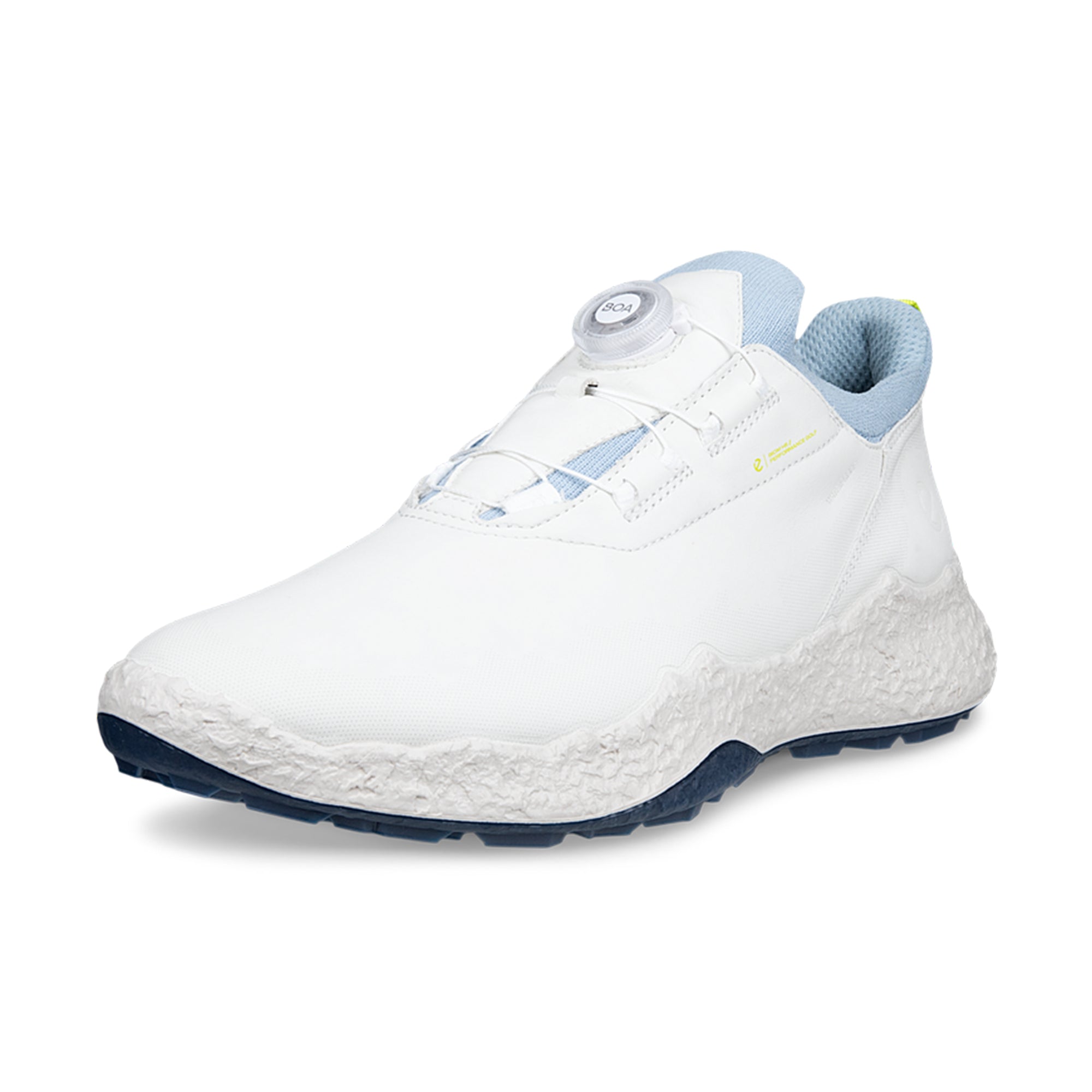 Ecco Biom H5 BOA Golf Shoes - White/Dusty Blue 51843 - 138074