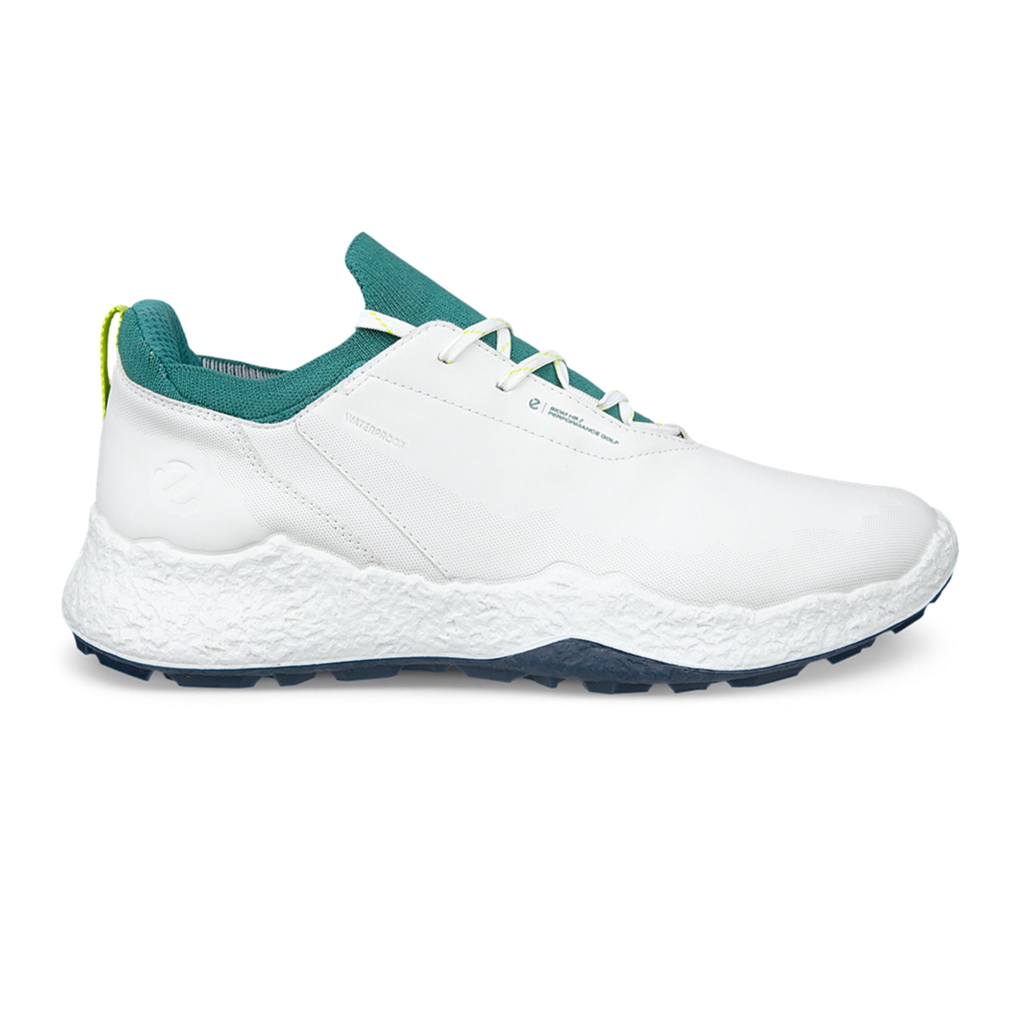 Ecco Biom H5 Golf Shoes - White/Bay Green 61475 - 138064-61475