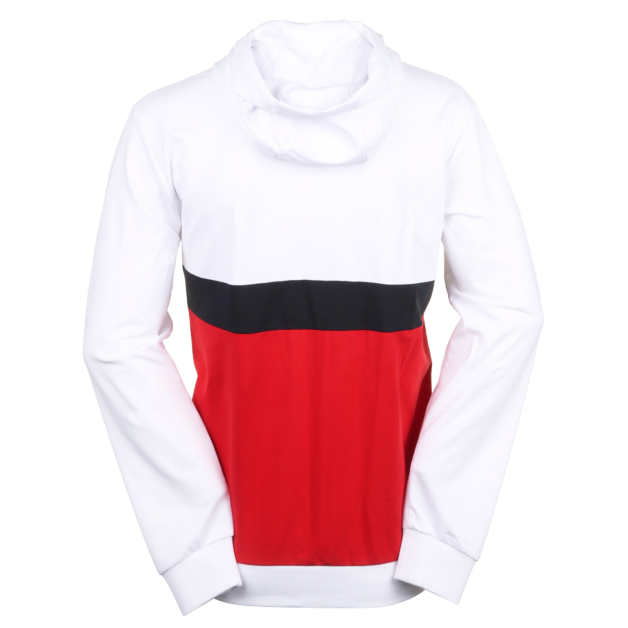 Emporio Armani EA7 Block Training Hoodie White 1100