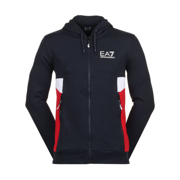 Emporio Armani EA7 Block Training Hoodie Night Blue 1578