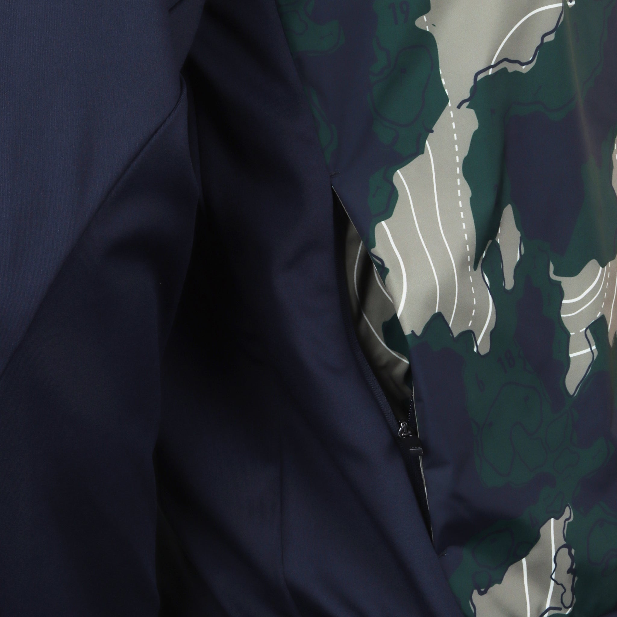 Emporio Armani EA7 Golf Full Zip Fancy Camouflage 2803