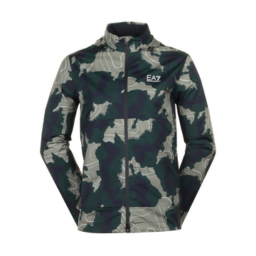 Emporio Armani EA7 Golf Pro Windbreaker Jacket Fancy Camouflage 2803