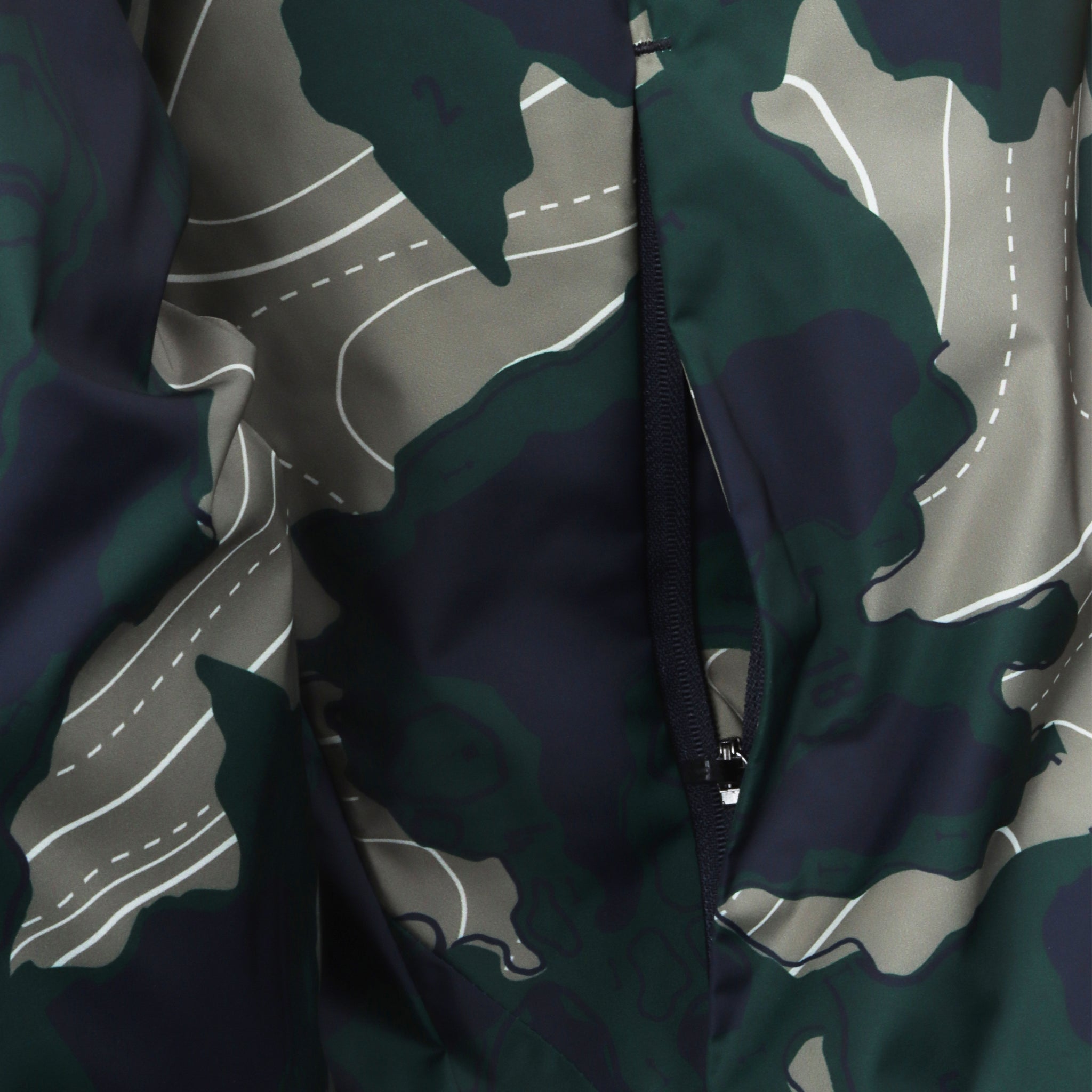 Emporio Armani EA7 Golf Pro Windbreaker Jacket Fancy Camouflage 2803