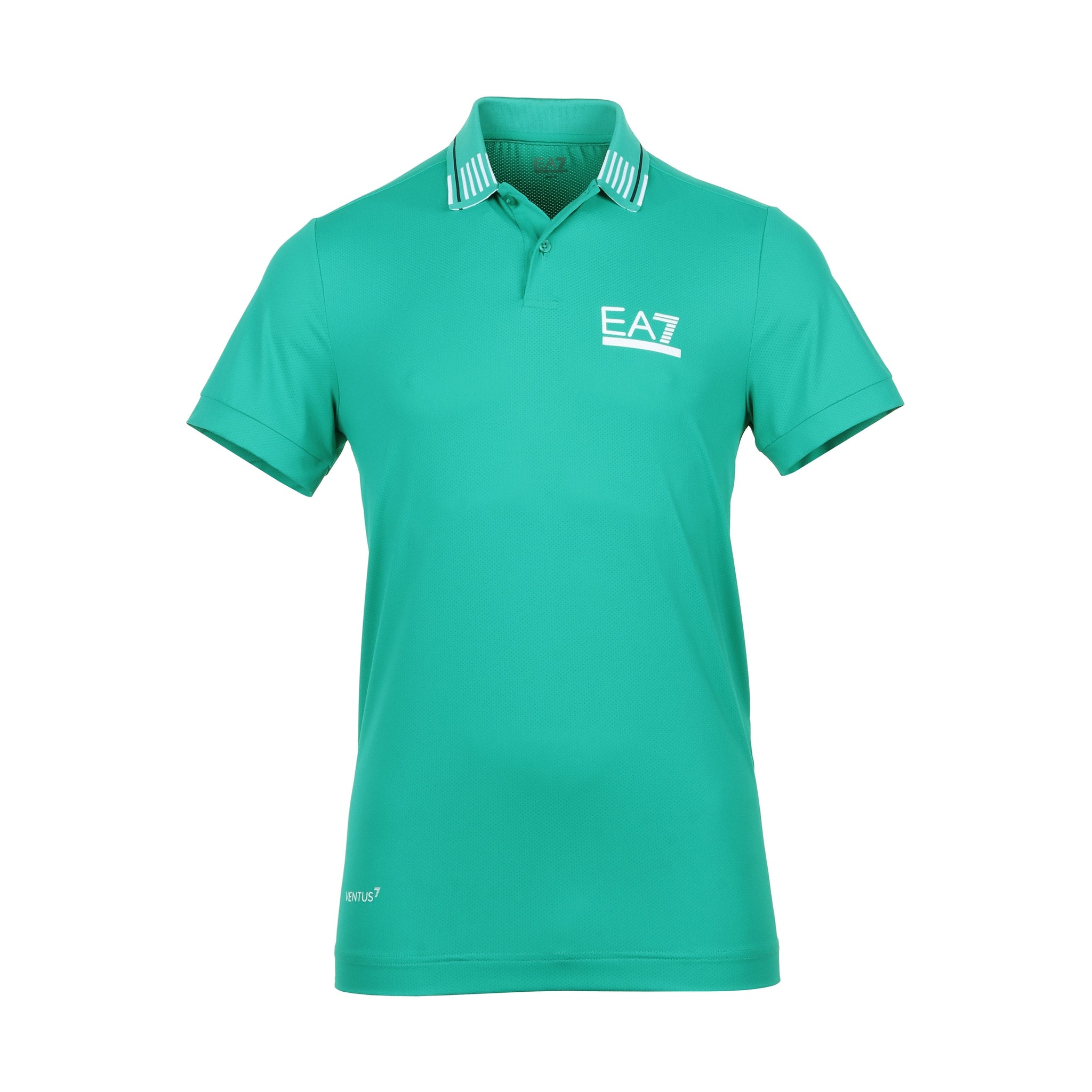Emporio Armani EA7 Golf Ventus7 Contrast Detail Polo Shirt Spectra Green 1815