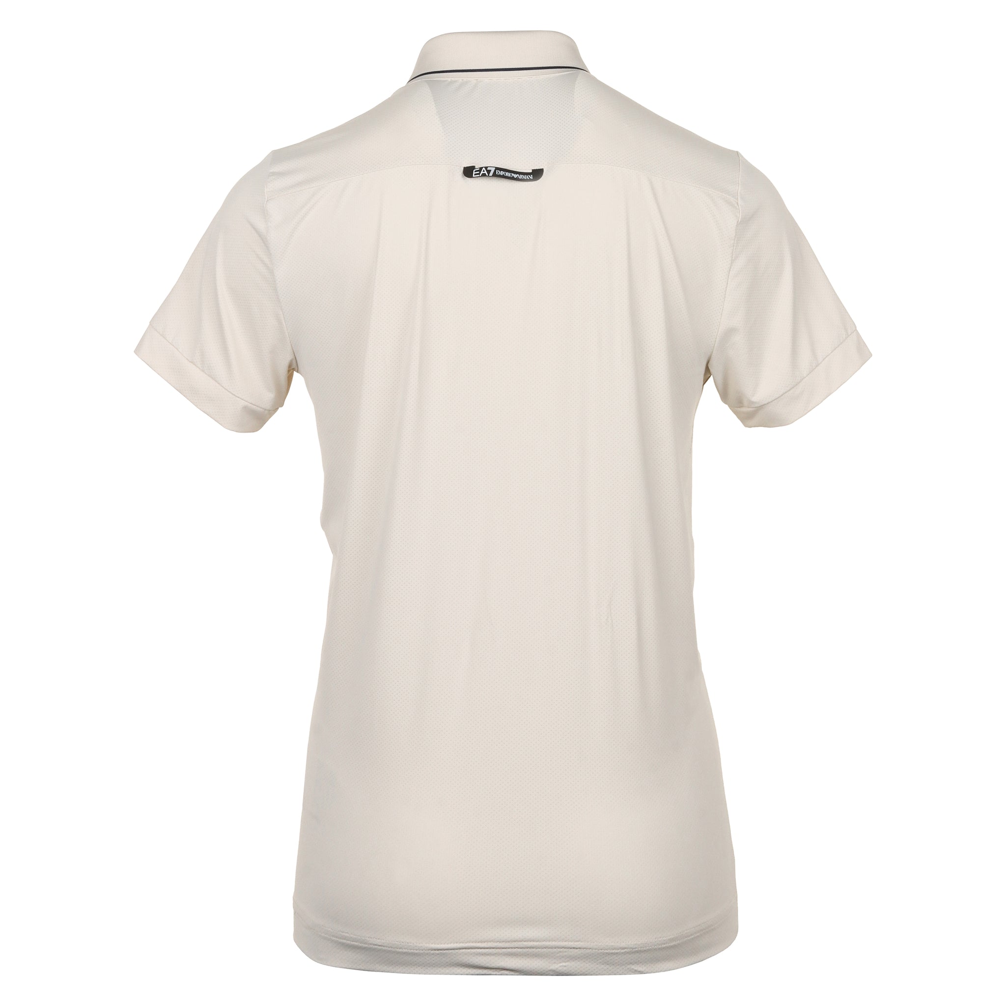 Emporio Armani EA7 Golf Ventus7 Contrast Detail Polo Shirt Rainy Day 1946