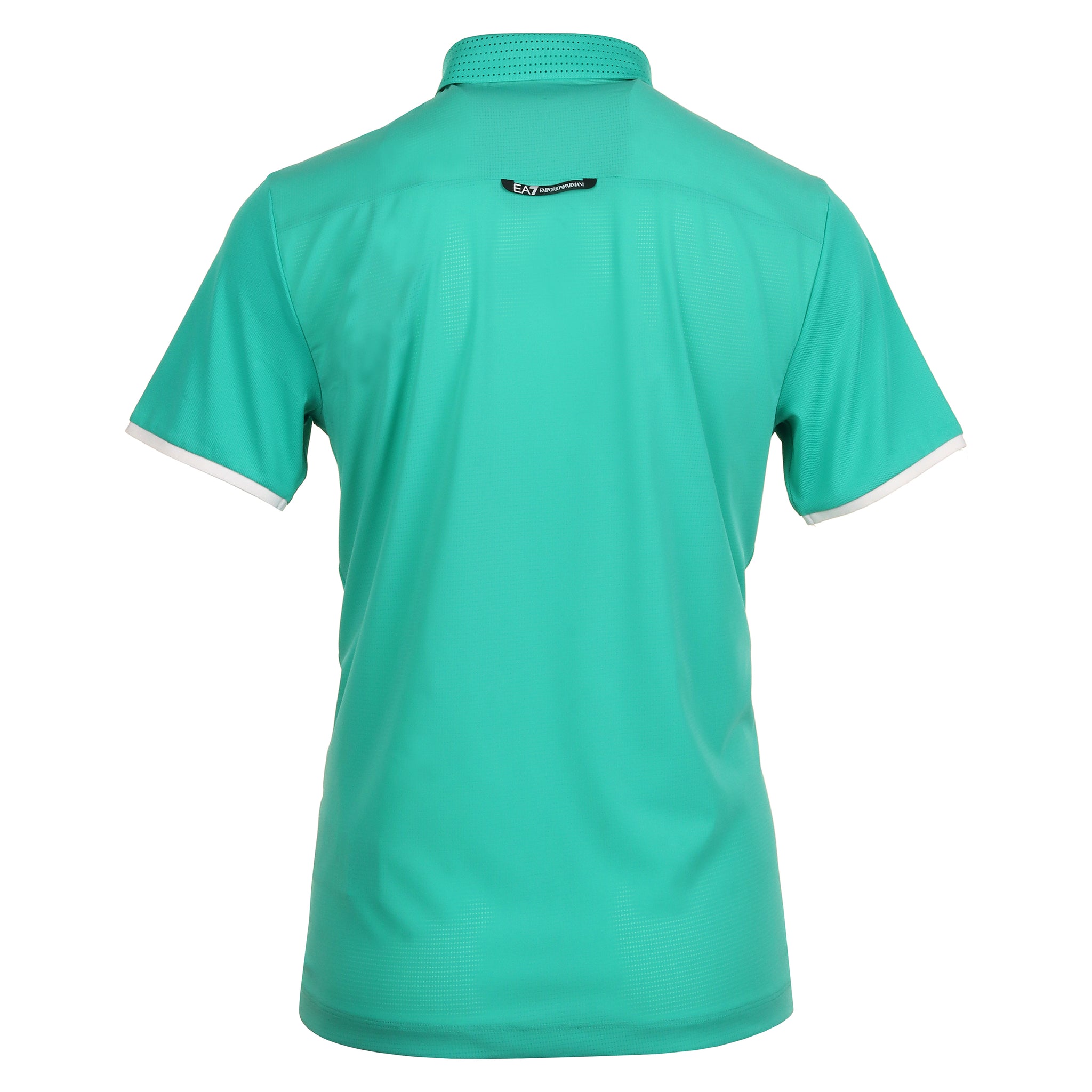 Emporio Armani EA7 Golf Ventus7 Perf Collar Polo Shirt PJMLZ 3DPF14 Spectra Green 1815 Function18