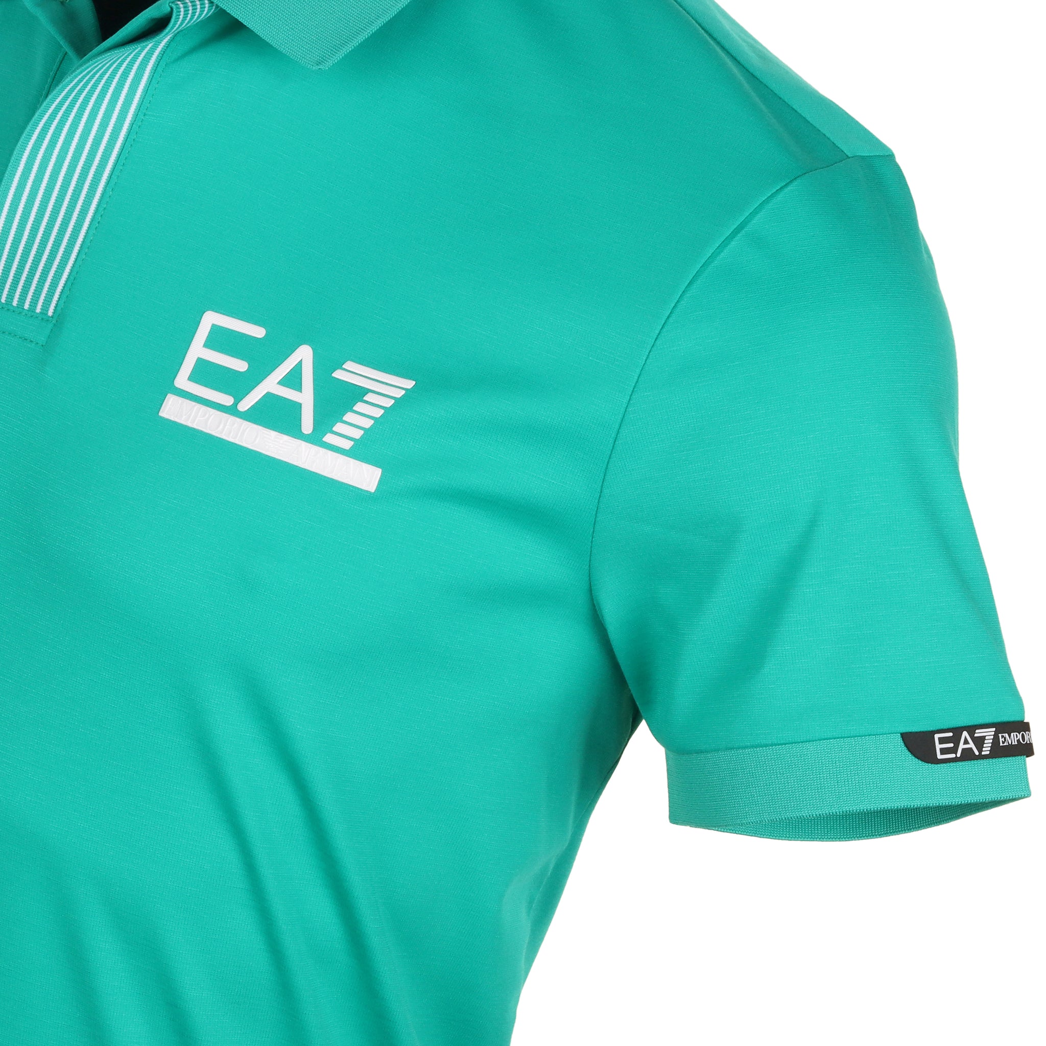 Emporio Armani EA7 Golf Ventus7 Placket Detail Polo Shirt