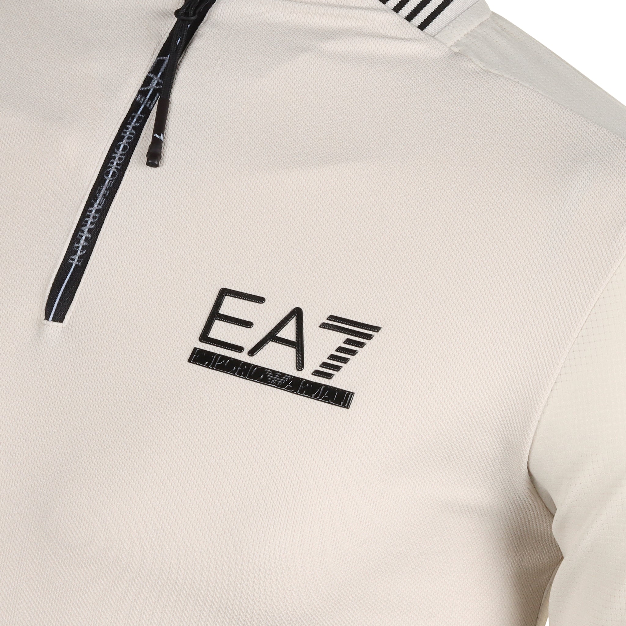Emporio Armani EA7 Golf Ventus7 Zip Neck LS Shirt
