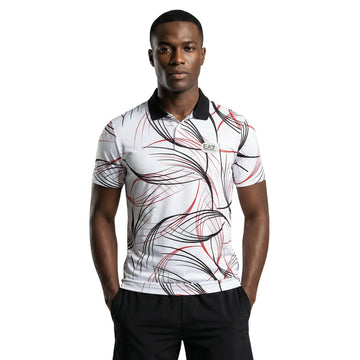 Emporio Armani EA7 Pro Printed Polo Shirt