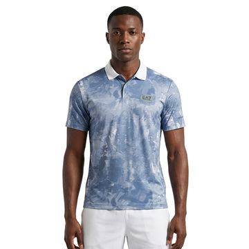 Emporio Armani EA7 Pro Printed Polo Shirt