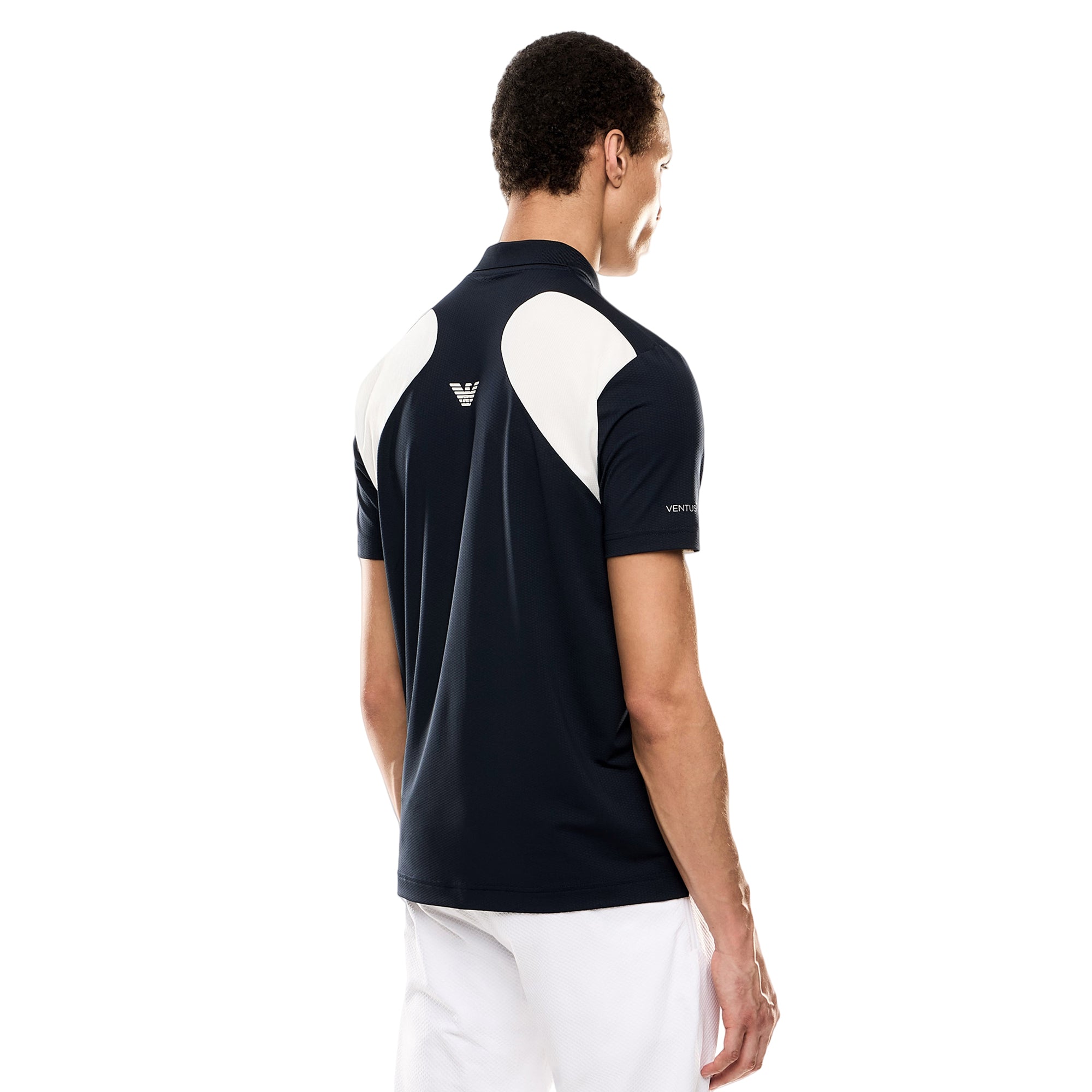Emporio Armani EA7 Pro Two Tone Polo Shirt