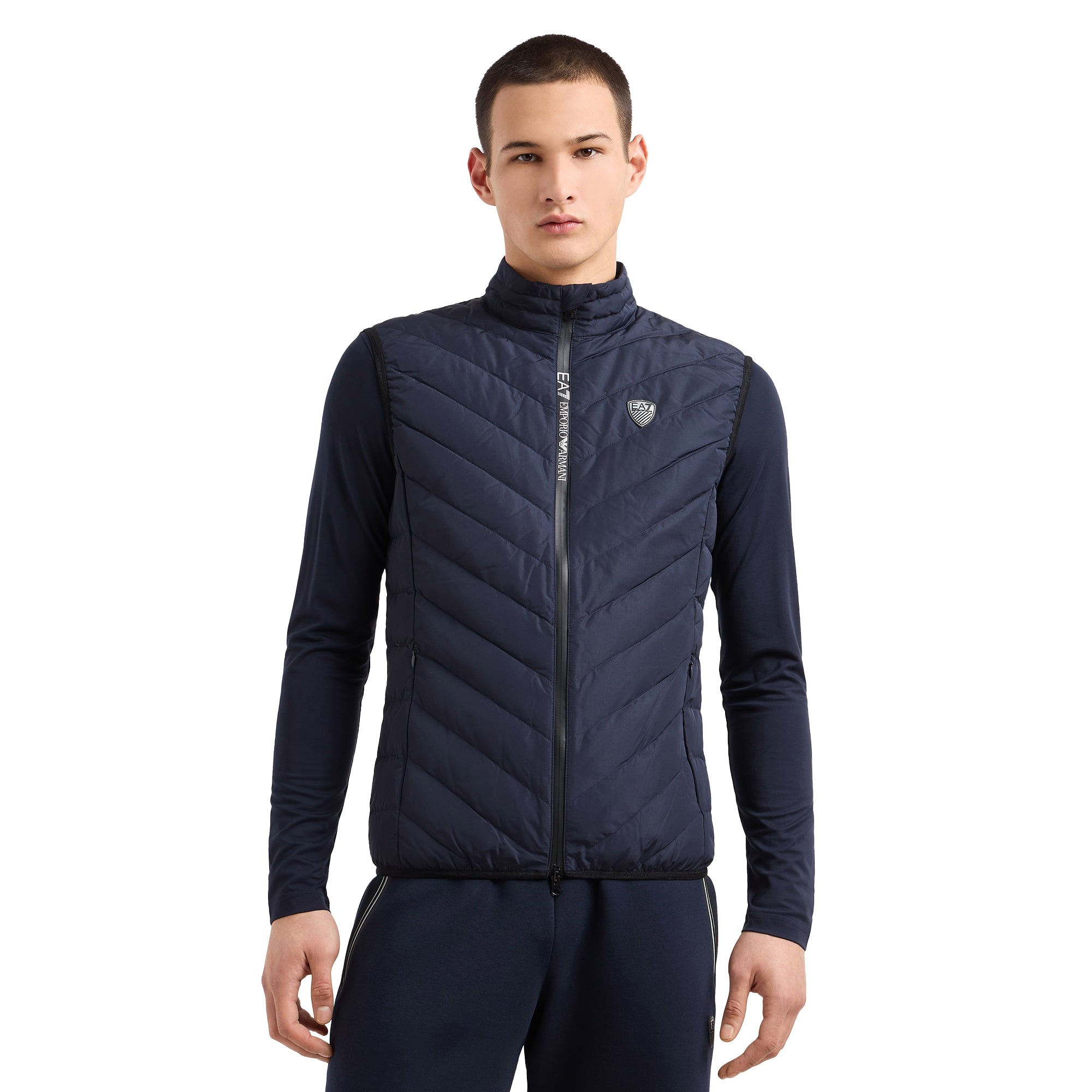 Emporio Armani EA7 Technical Gilet - Armani Blue 1562 - 8NPQ02