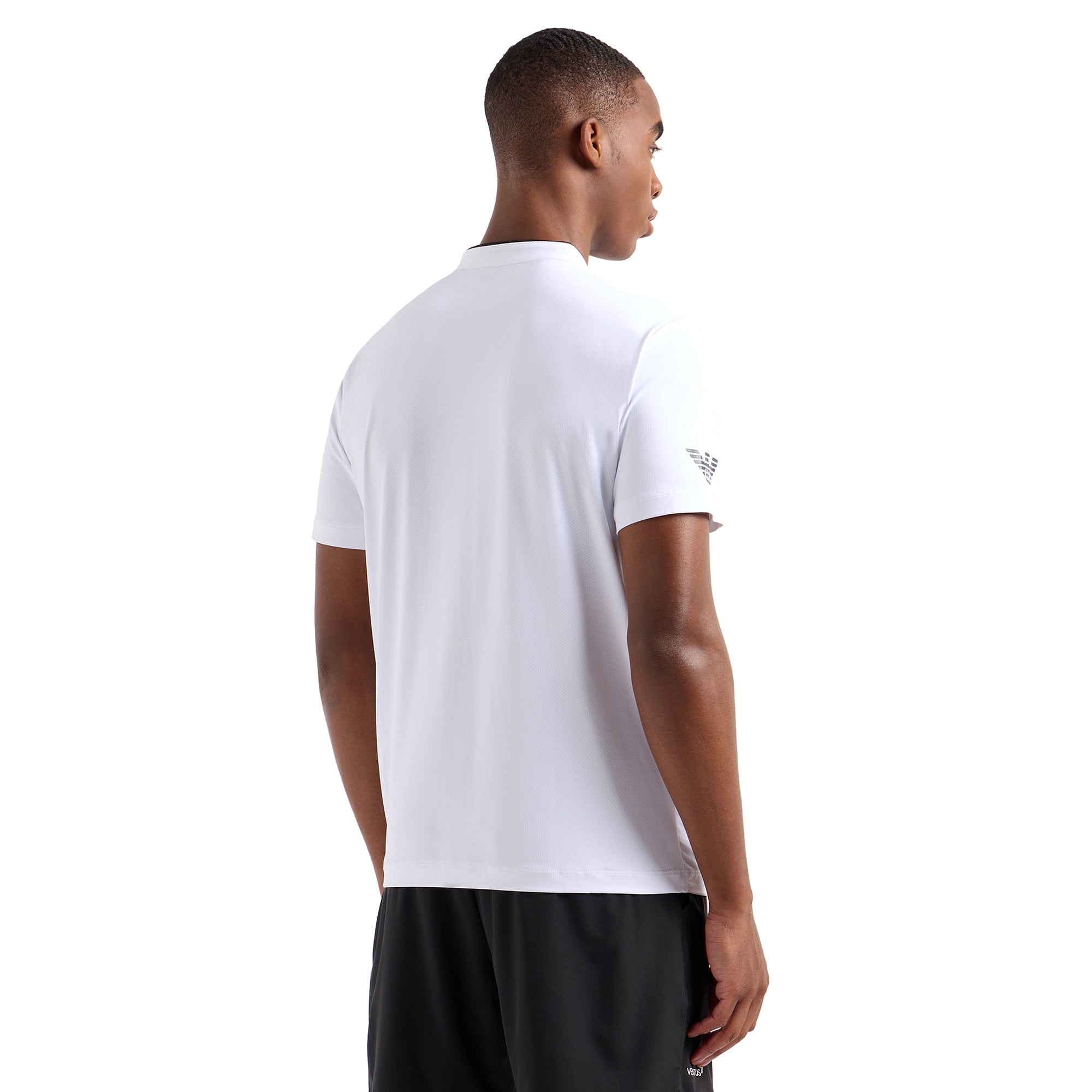Emporio Armani EA7 Ventus7 Henley Polo Shirt