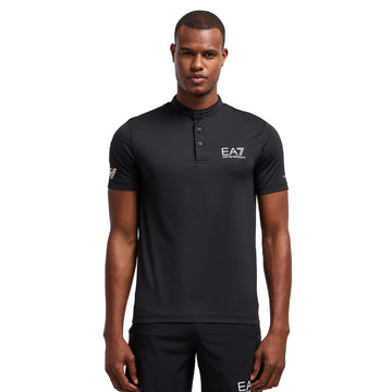 Emporio Armani EA7 Ventus7 Henley Polo Shirt