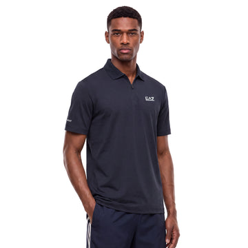 Emporio Armani EA7 Zip Golf Polo Shirt