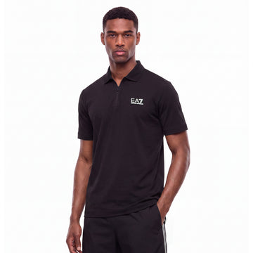 Emporio Armani EA7 Zip Golf Polo Shirt
