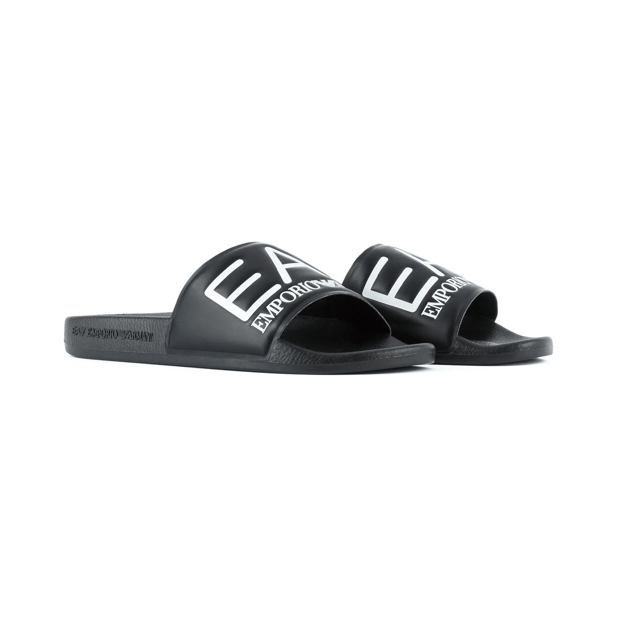 Emporio Armani EA7 Sliders Black 00002