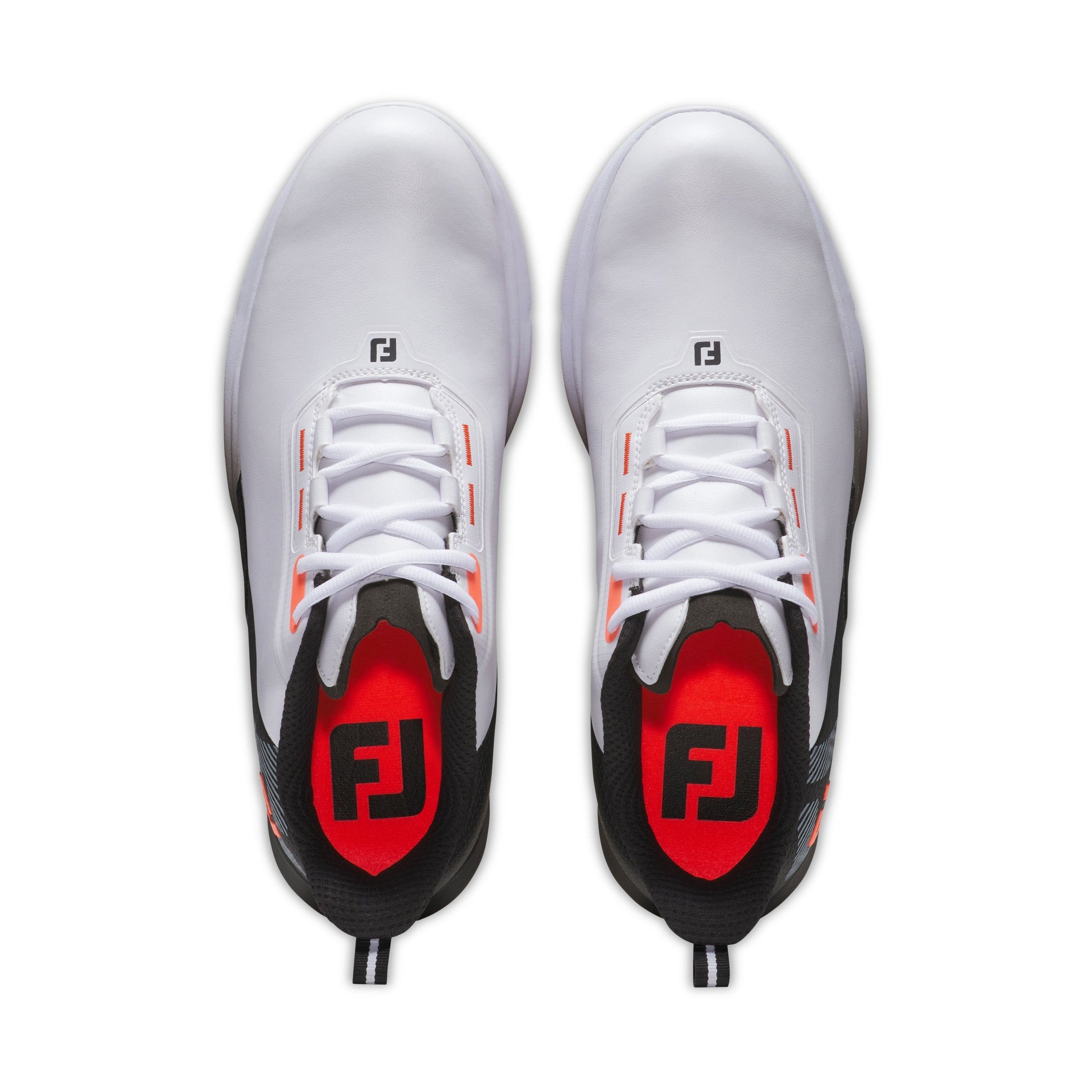 FootJoy FJ Fuel Golf Shoes - White/Black/Coral - 55420 - Function18