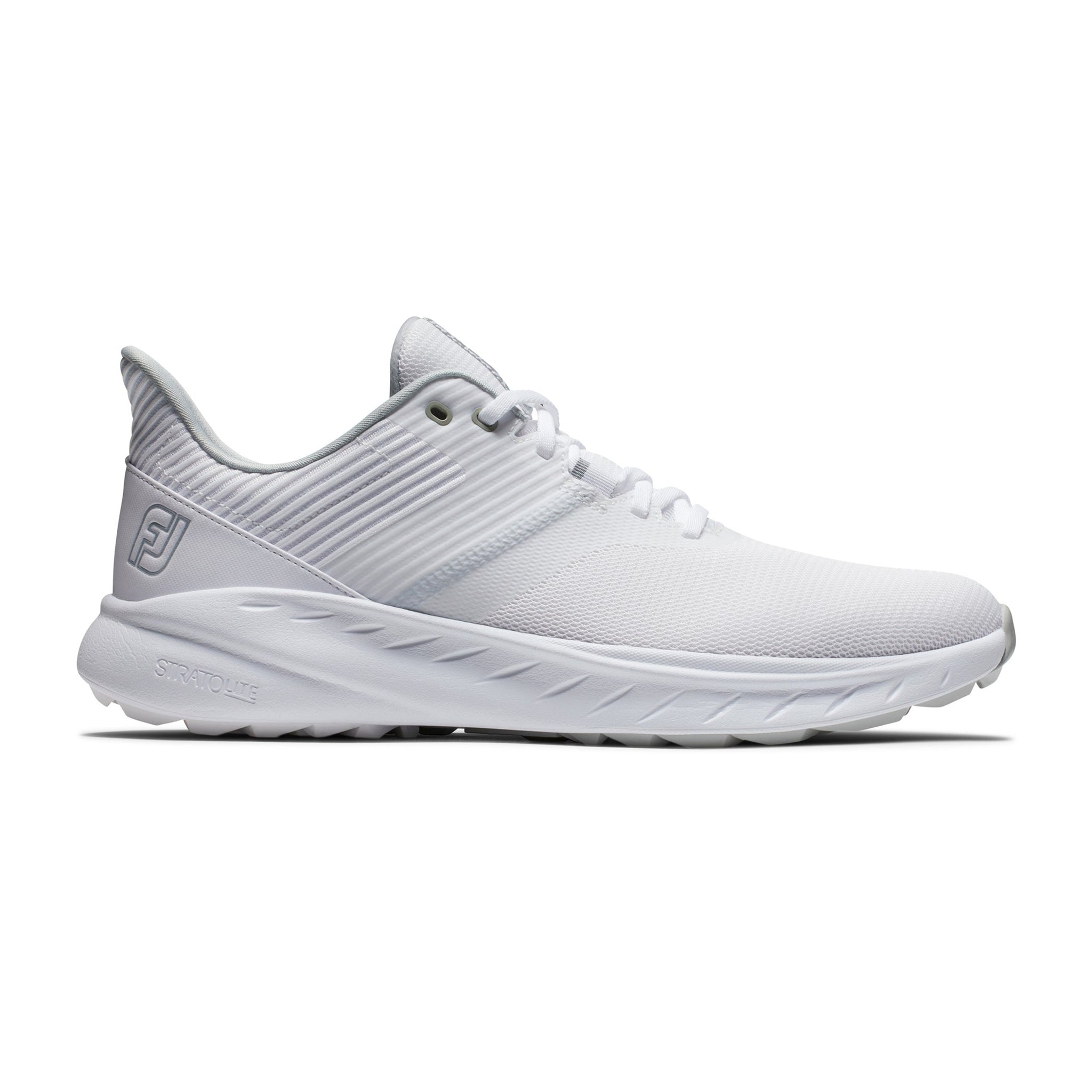 FootJoy FJ Flex Golf Shoes White/Grey 