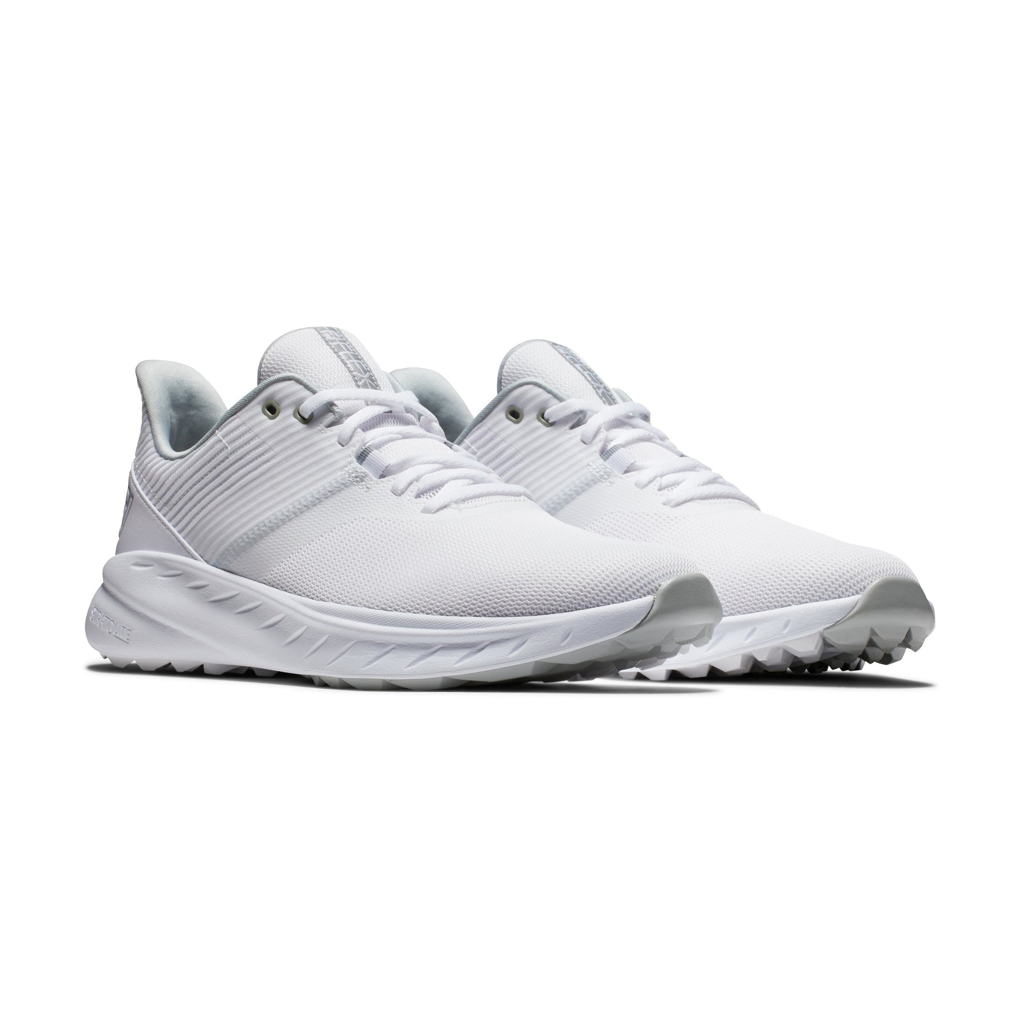 FootJoy FJ Flex Golf Shoes White/Grey 