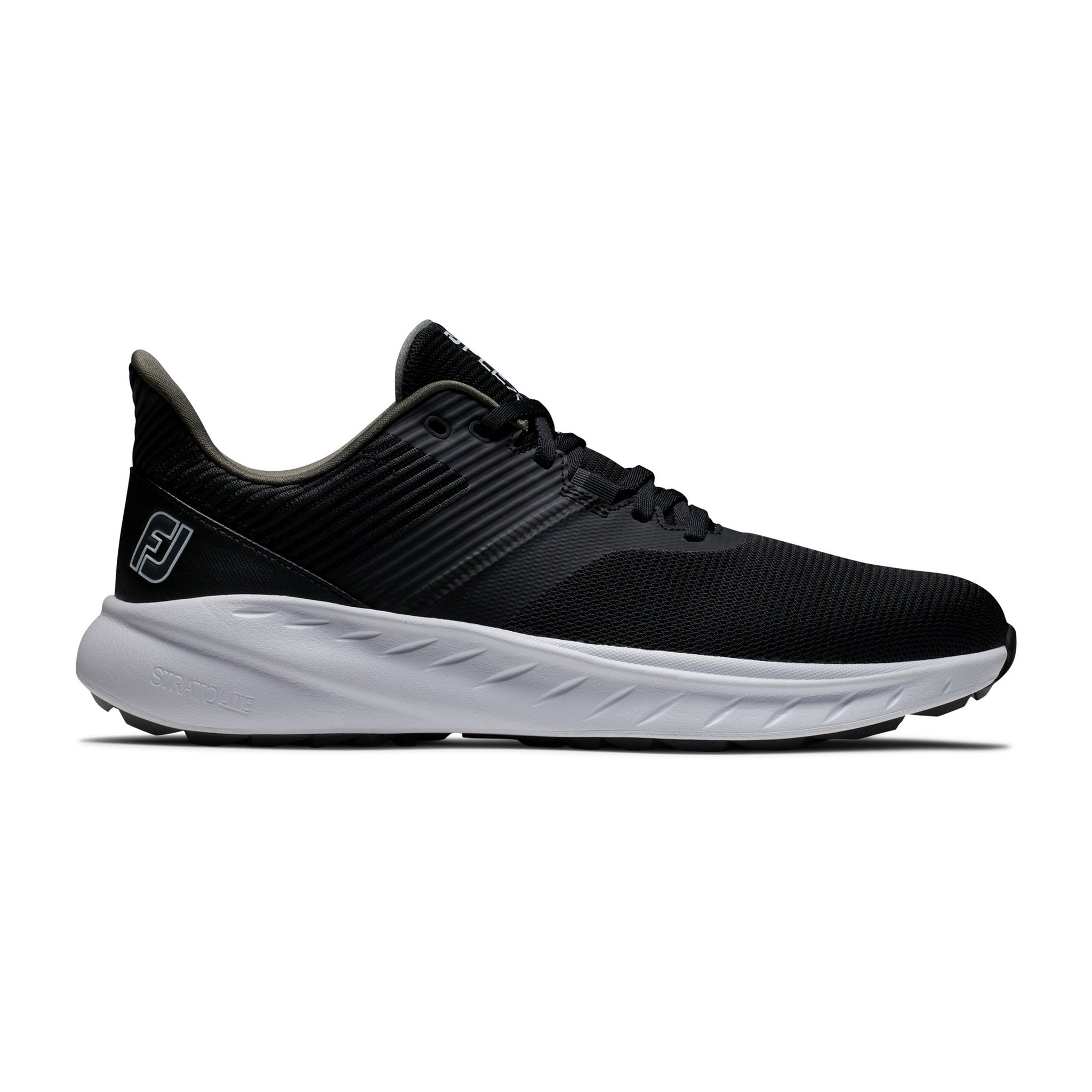 FootJoy FJ Flex Golf Shoes Black/White 