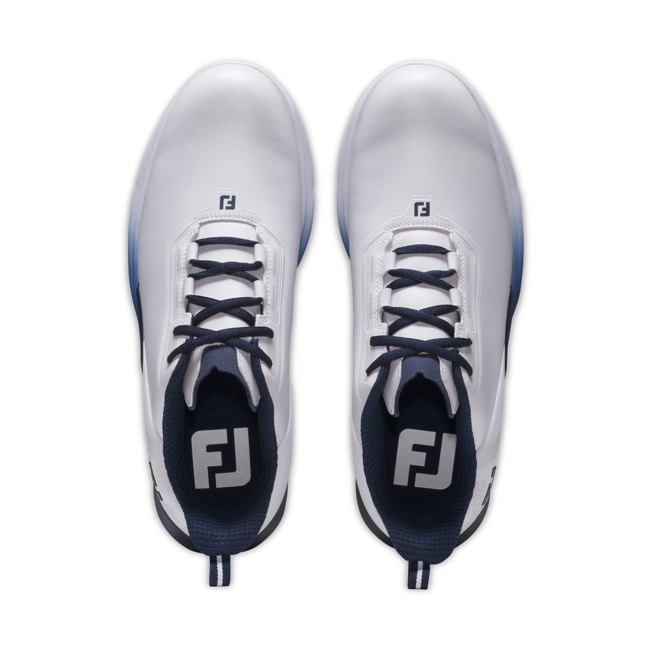 FootJoy FJ Fuel Golf Shoes - White/Blue/Navy - 55422 - Function18