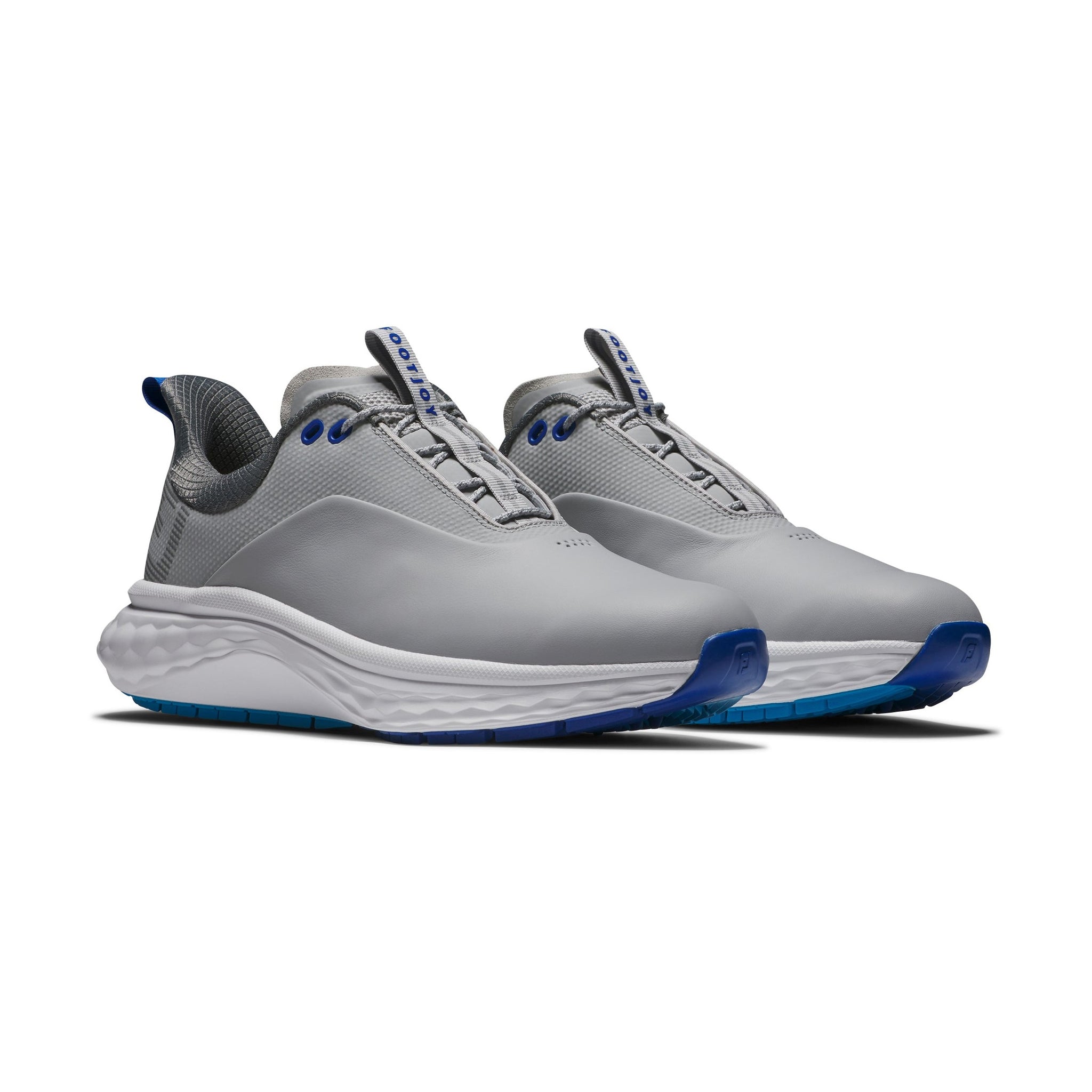 FootJoy FJ Quantum Golf Shoes Grey/White/Blue