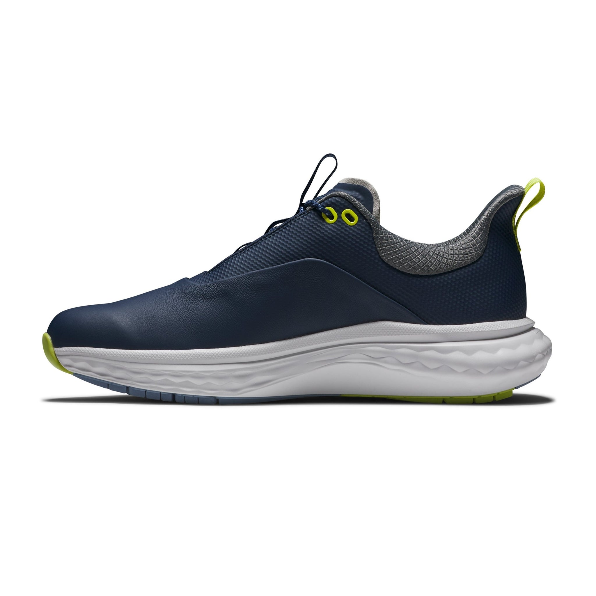 FootJoy FJ Quantum Golf Shoes Navy/White/Lime
