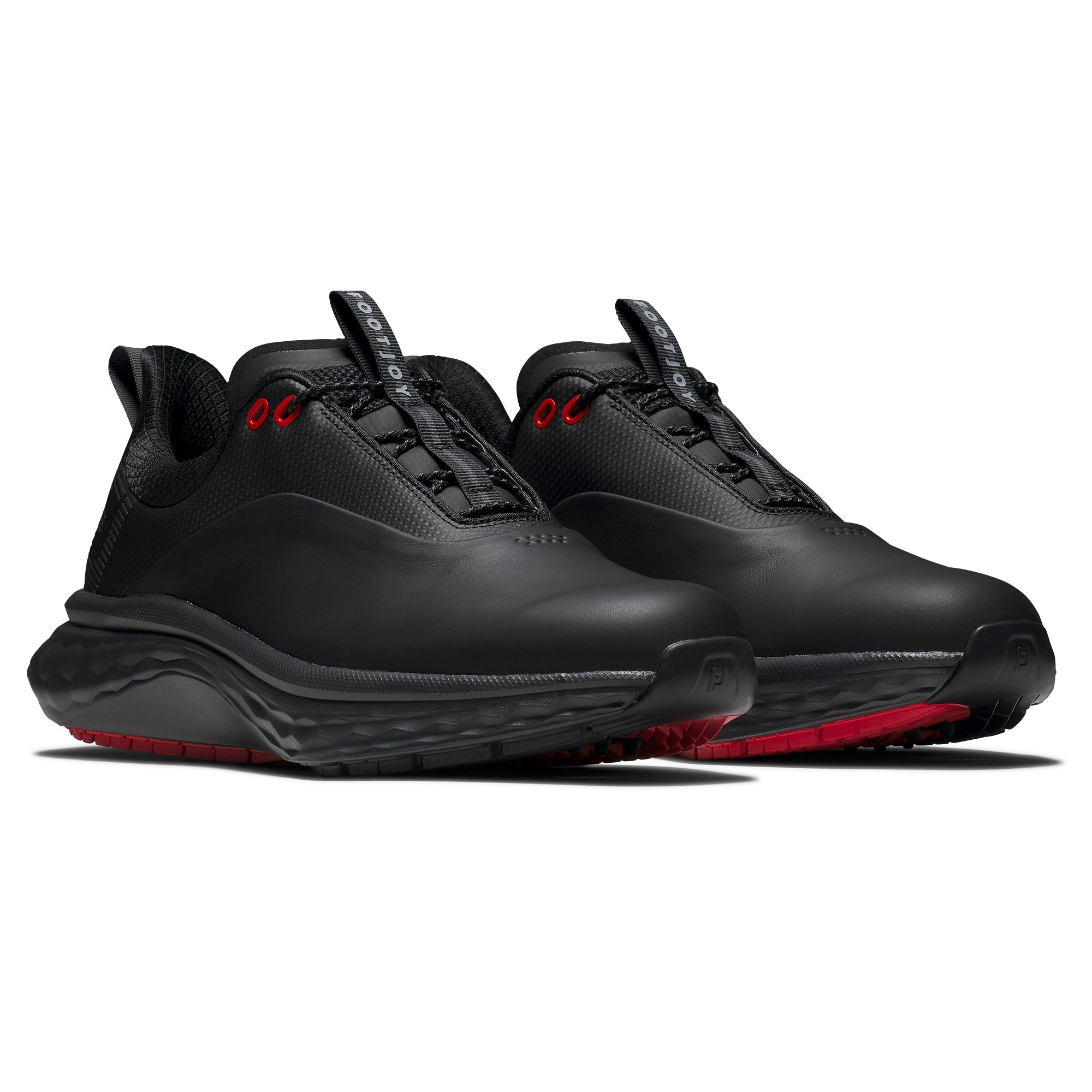 FootJoy FJ Quantum Golf Shoes Black/Grey/Red