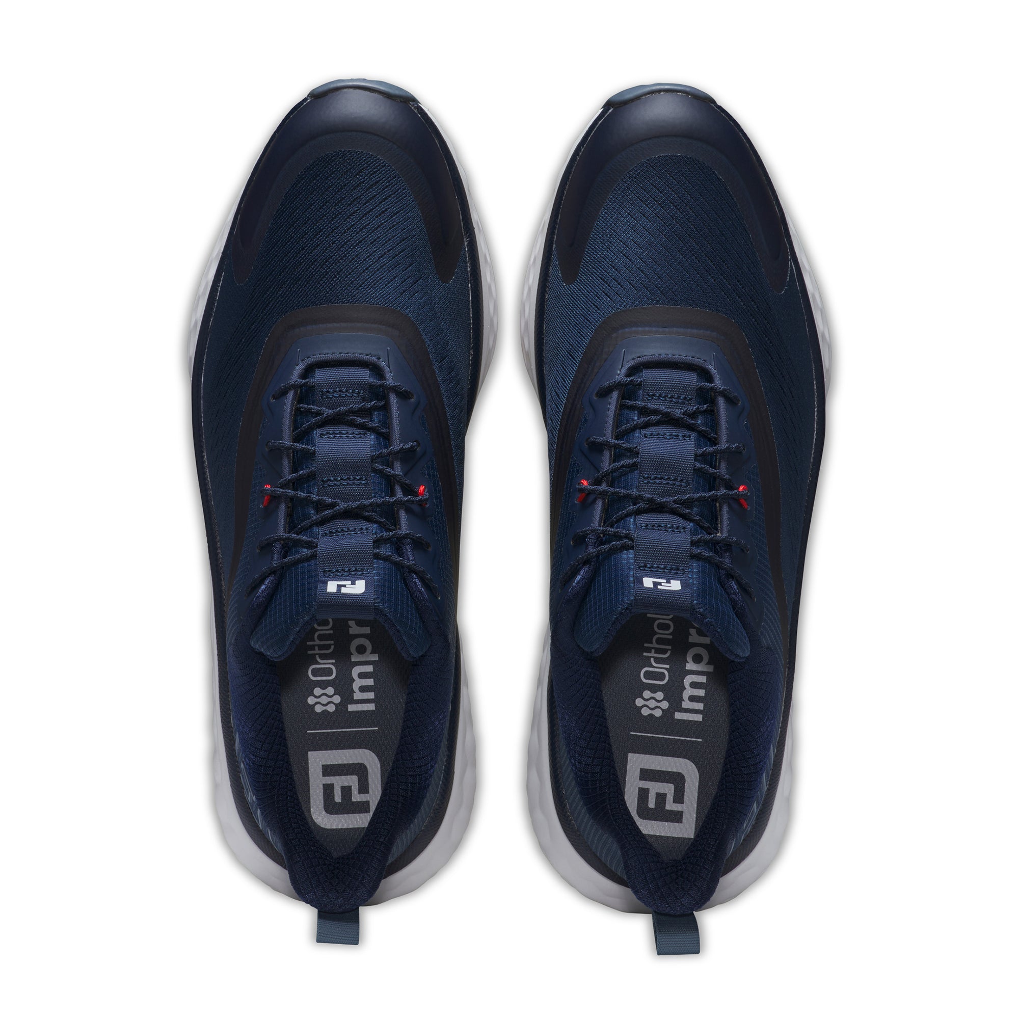 Footjoy FJ Quantum Spikeless Golf Shoes Navy Blue Lightweight Mens 10.5 FootJoy Golf FJ Quantum Spikeless Shoes | RockBottomGolf.com main image 2