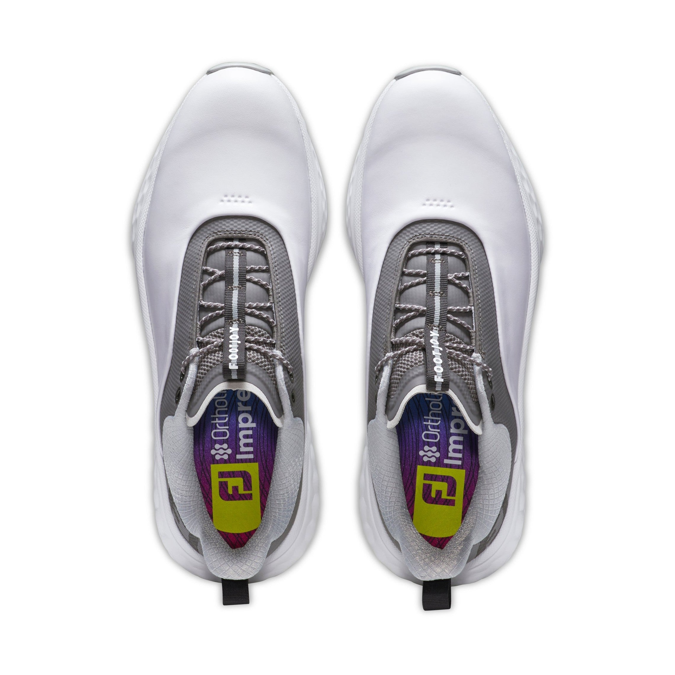FootJoy FJ Quantum Golf Shoes - White/Grey/Silver - 57032