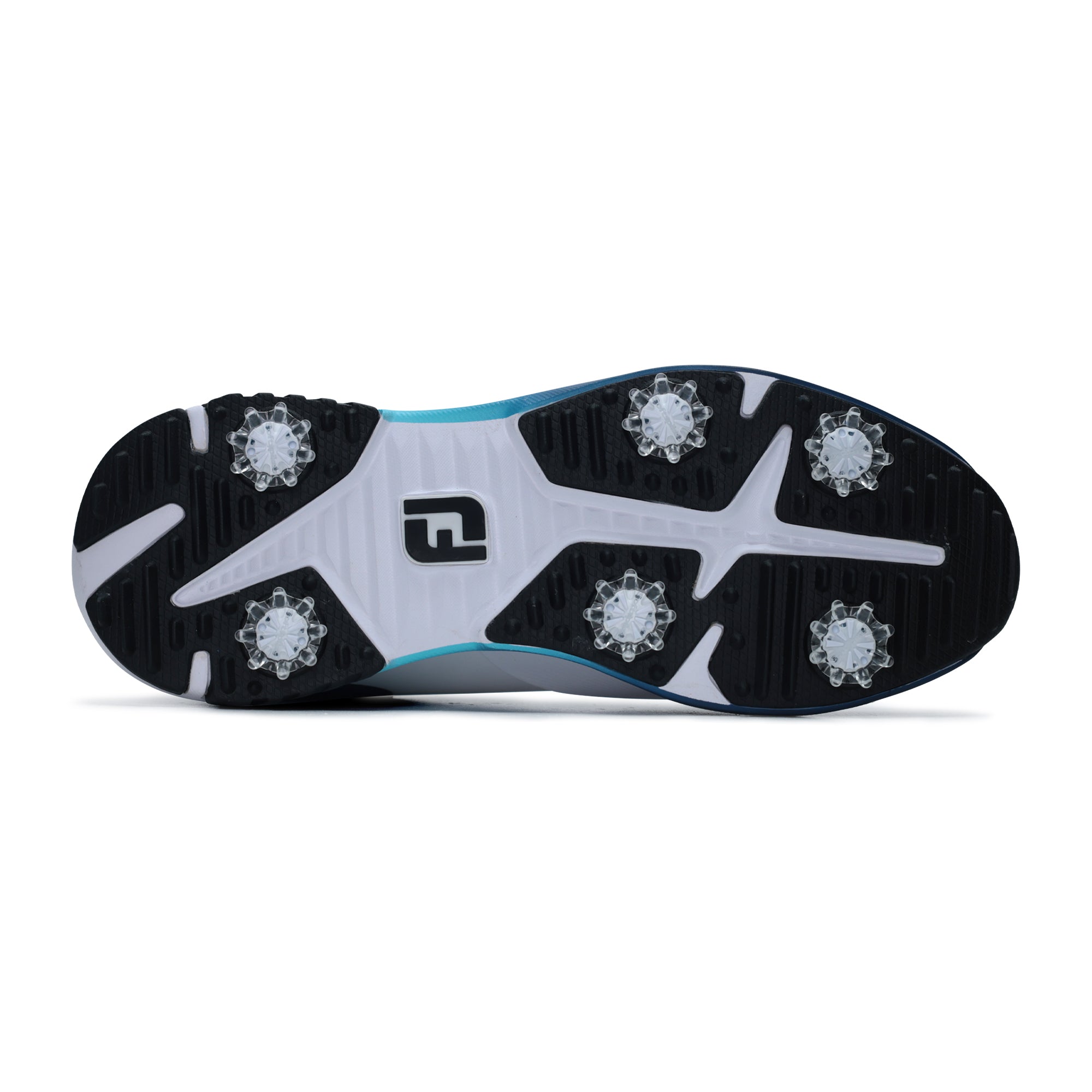 FootJoy FJ Tour Rival Golf Shoes - White/Navy/Blue - 56971 - Function18 ...