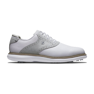 FootJoy FJ Traditions Golf Shoes White/Grey