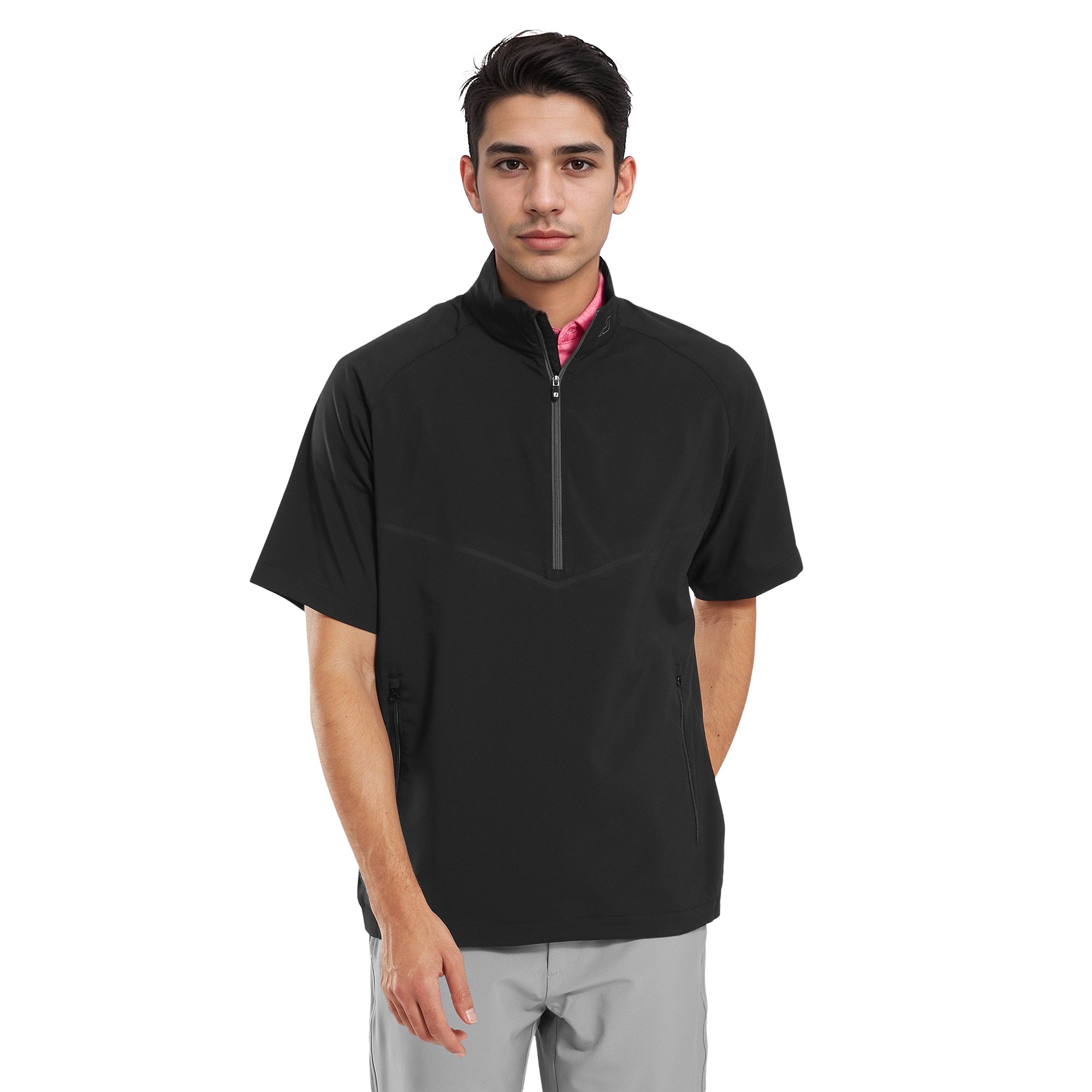 FootJoy Zephyr SS Windshirt - Navy - 34155 - Function18