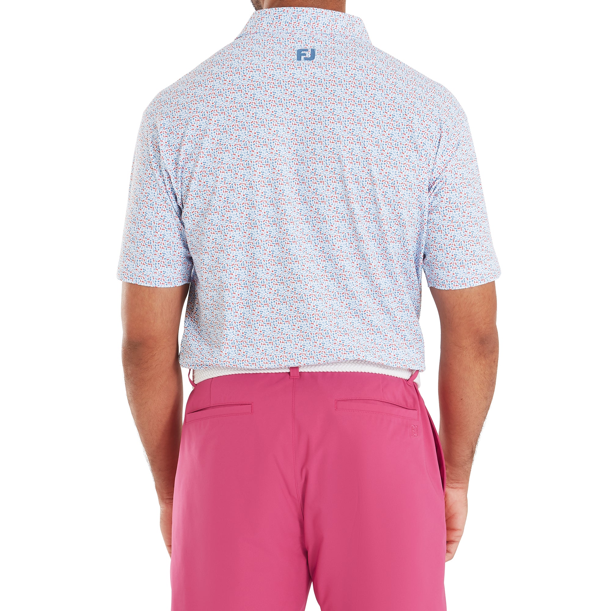 FootJoy Gamer Print Pique Golf Shirt