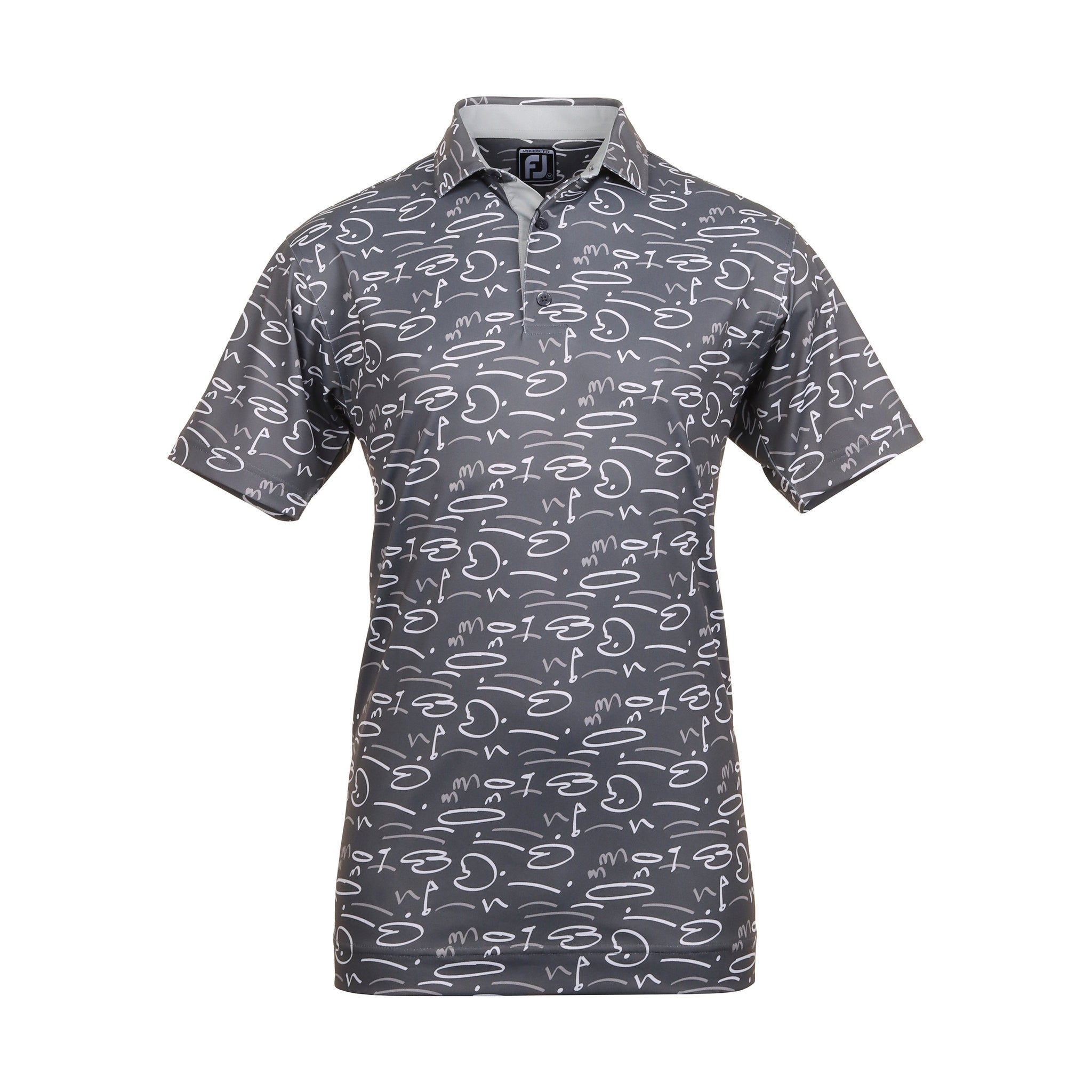 FootJoy Golf Course Doodle Pique Golf Shirt