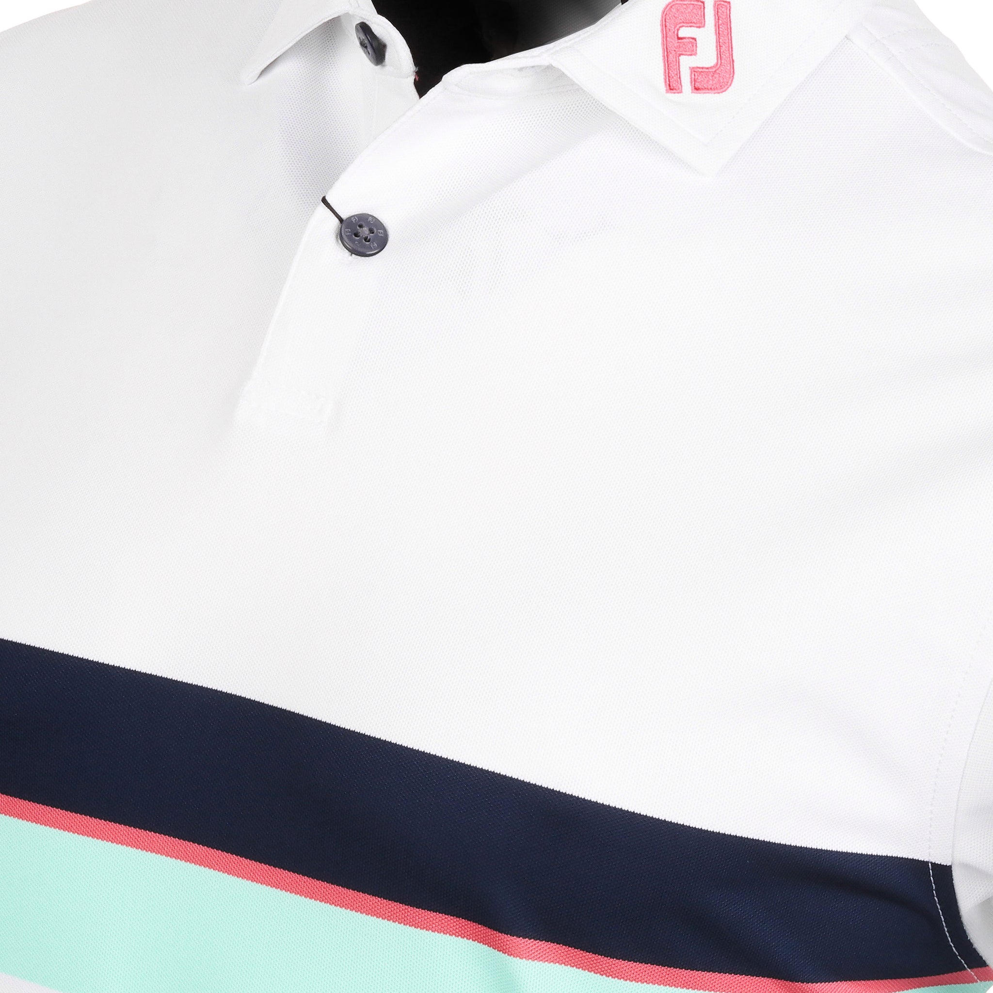 FootJoy Golf Double Chest Band Pique Golf Shirt