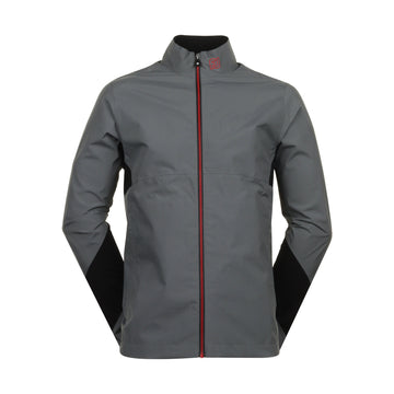 FootJoy Golf HydroLite X Jacket Charcoal/Black/Red