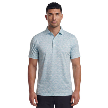 FootJoy Hidden Palm Print Lisle Golf Shirt