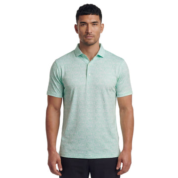 FootJoy Hidden Palm Print Lisle Golf Shirt