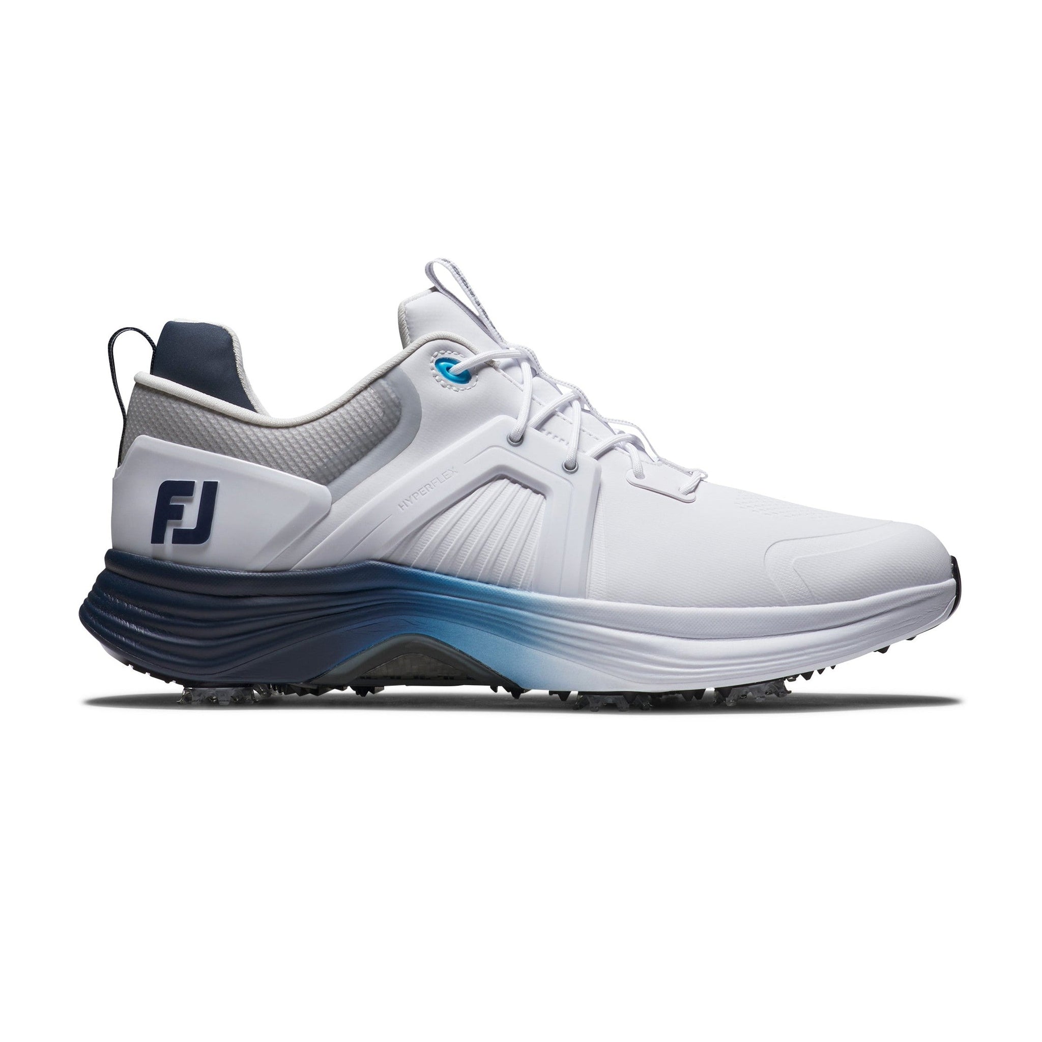 FootJoy HyperFlex Carbon Golf Shoes White/Navy/Blue