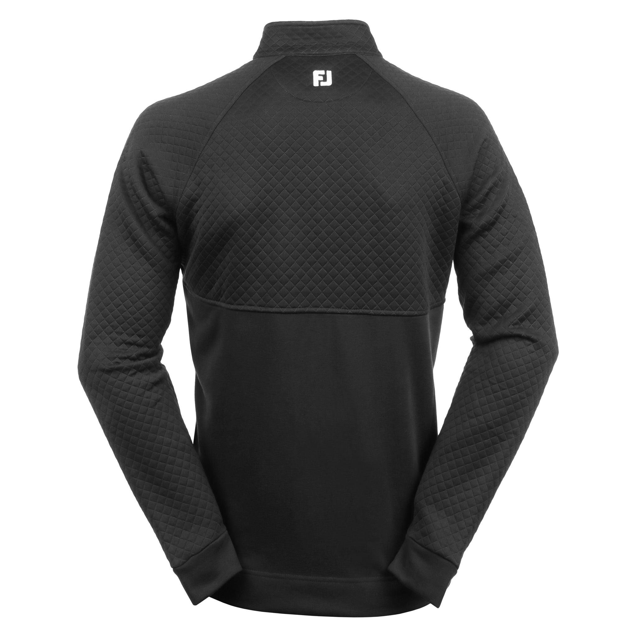 FootJoy Jacquard Thermal Chill Out Pullover Black 