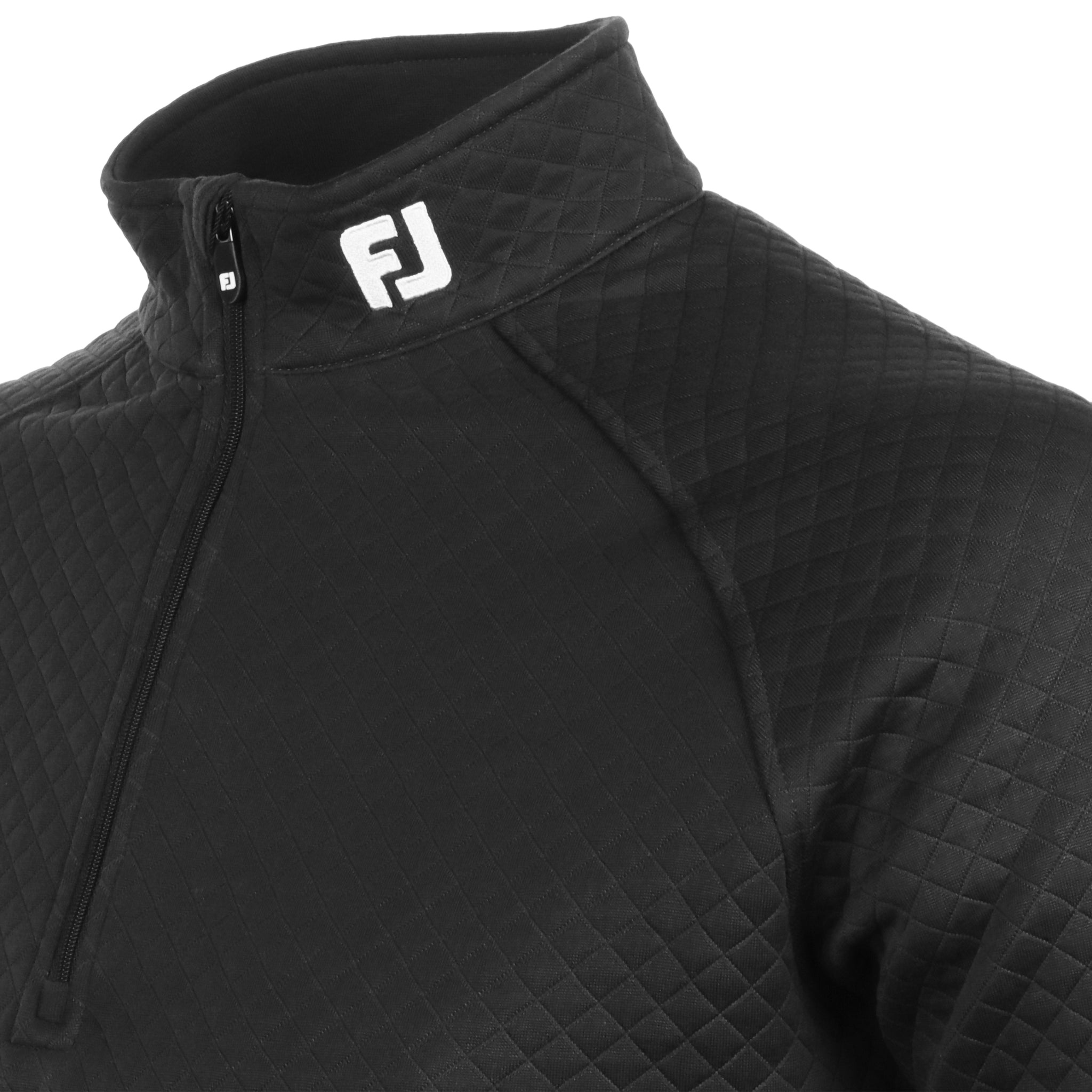 FootJoy Jacquard Thermal Chill Out Pullover Black 
