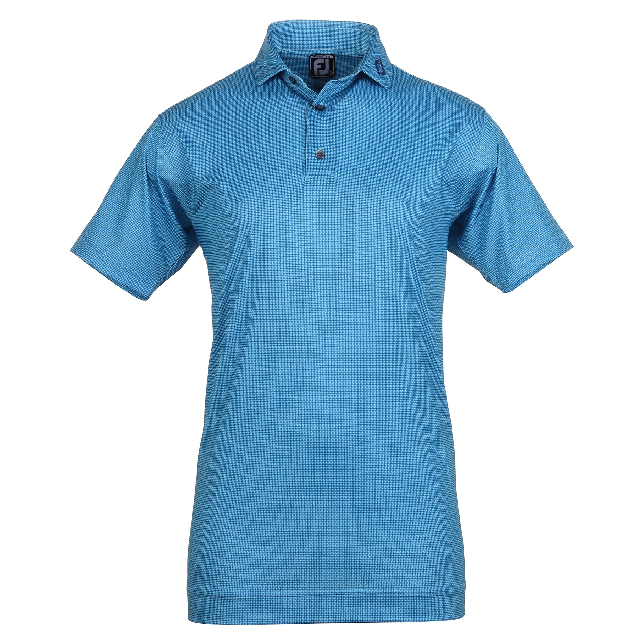 FootJoy Octagon Print Lisle Golf Shirt