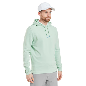 FootJoy Ottoman Jacquard Golf Hoodie - Pistachio