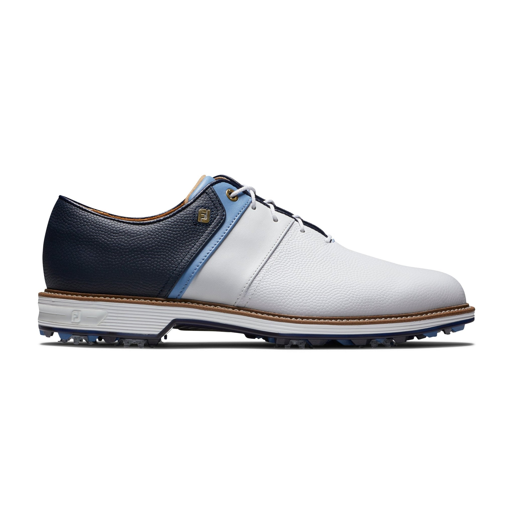 FootJoy Premiere Series Packard Golf Shoes White/Blue/Navy
