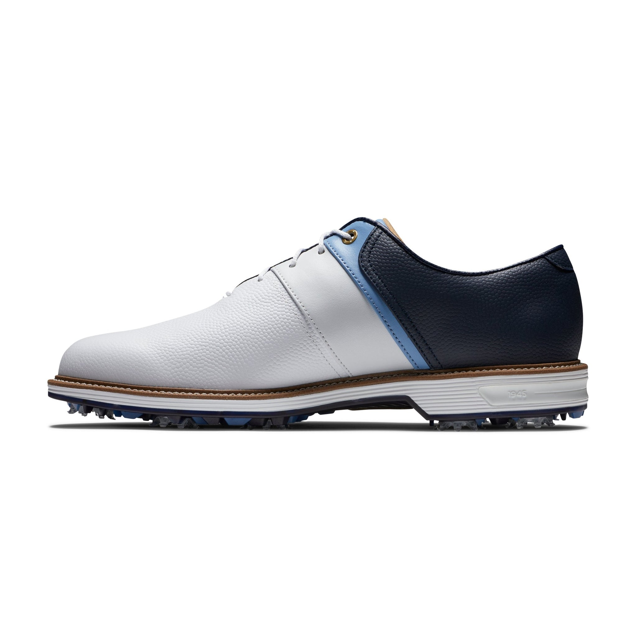 FootJoy Premiere Series Packard Golf Shoes White/Blue/Navy
